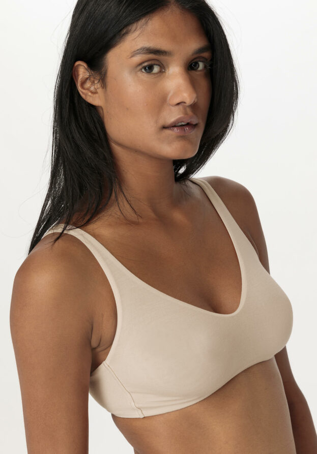 hessnatur Damen Soft BH PURE SENSE aus TENCEL™ Modal - rosa - Größe 42