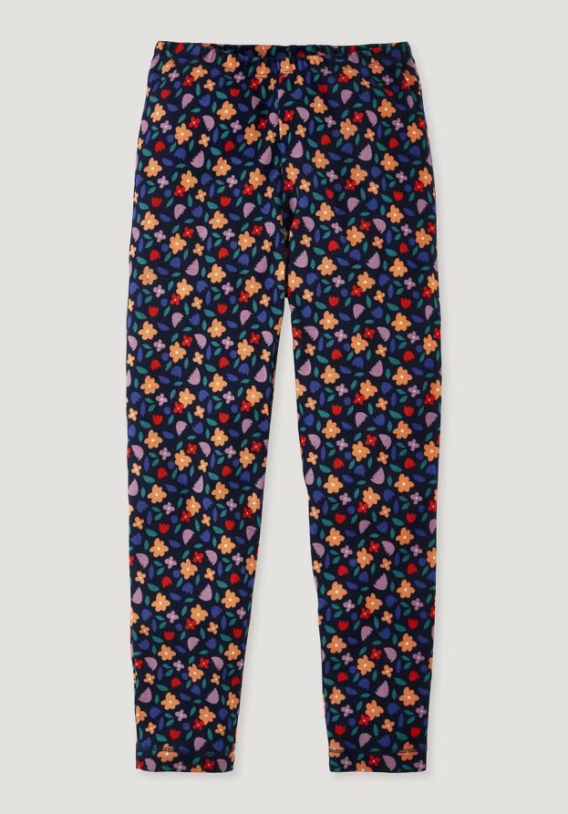hessnatur Kinder  Pyjama Regular aus Bio-Baumwolle - blau - Größe 122/128