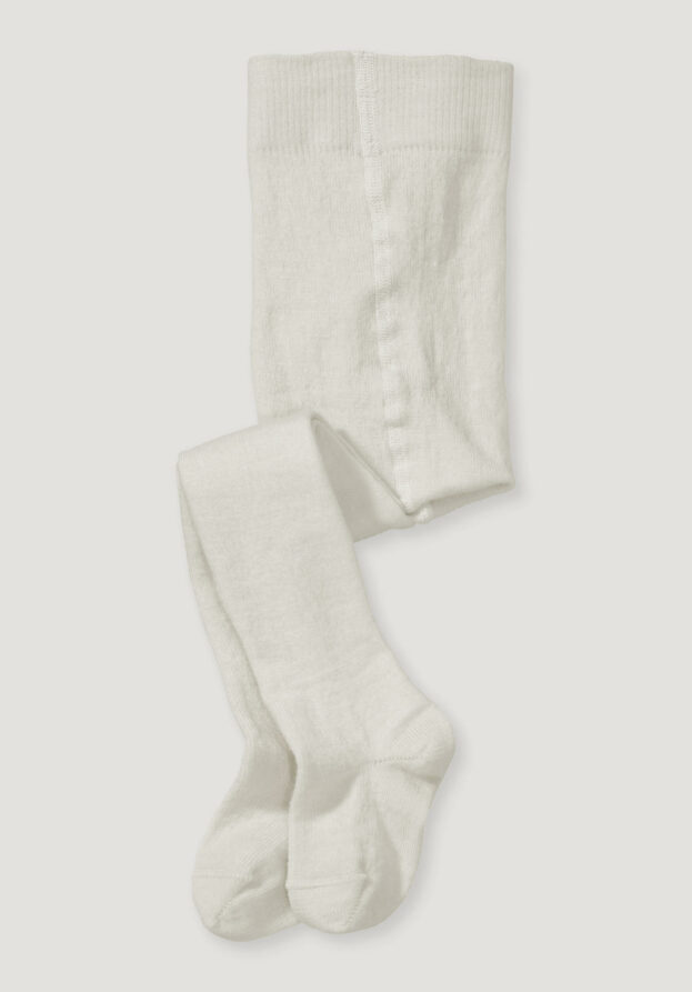 hessnatur Baby Woll-Strumpfhose aus Bio-Merino- mit Bio-Baumwolle - natur - Größe 62/68