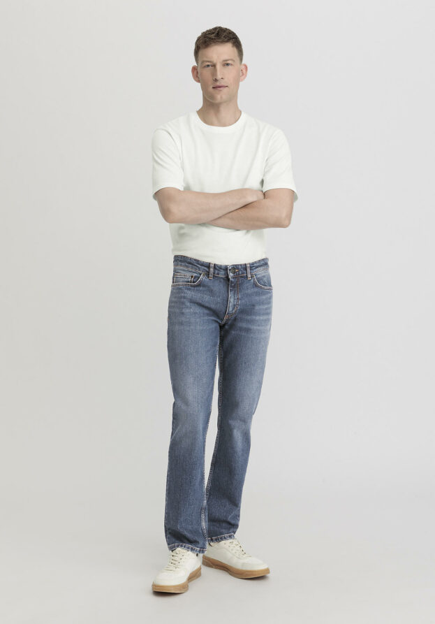 hessnatur Herren Jeans BEN Regular Straight aus Bio-Denim - blau - Größe 31/30
