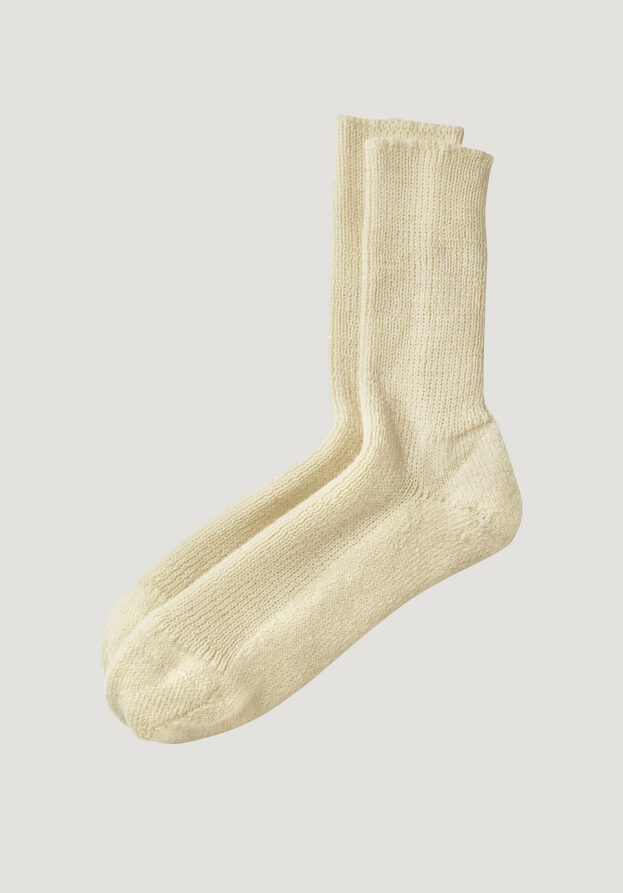 hessnatur Wollsocke aus Bio-Merinowolle - natur - Größe 40/41