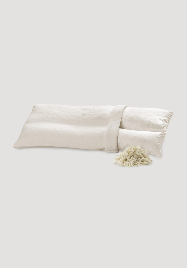hessnatur Stützkissen Zirbe - natur - Größe 40x80 cm
