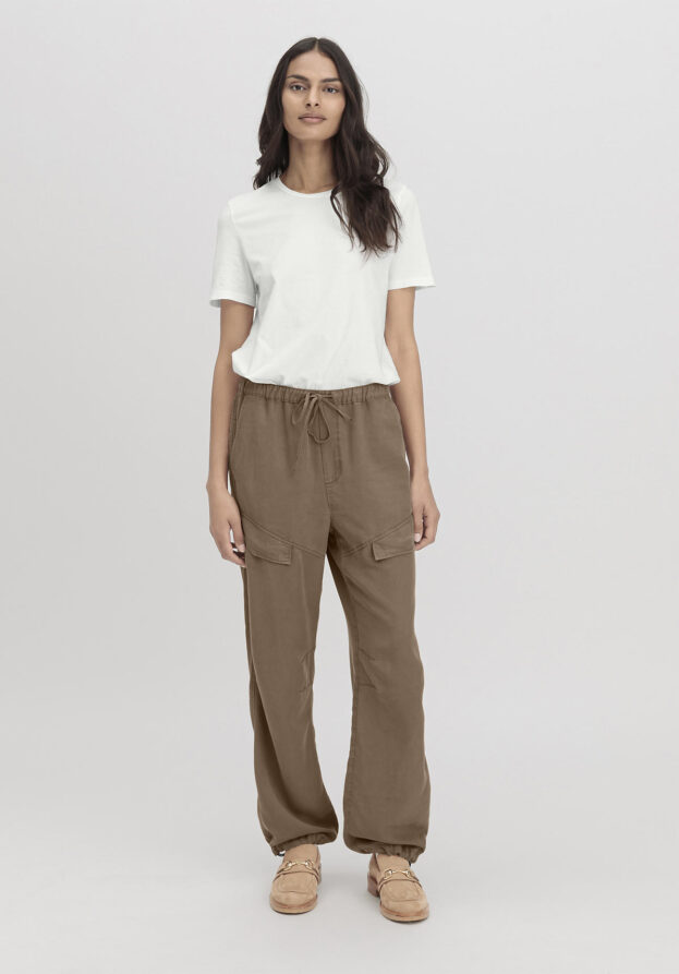 hessnatur Damen Loafer aus chromfrei gegerbtem Nubuk-Leder - braun - Größe 36