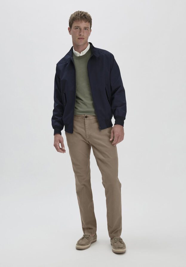 hessnatur Herren Chino LENN Regular aus Bio-Baumwolle - braun - Größe 33/30