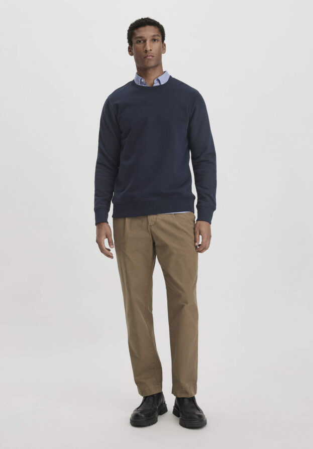 hessnatur Herren Chino RON Relaxed aus Bio-Baumwolle - braun - Größe 30/32