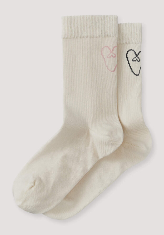 hessnatur Damen-Socken im 2er-Pack aus Bio-Baumwolle - weiß - Größe 35-37