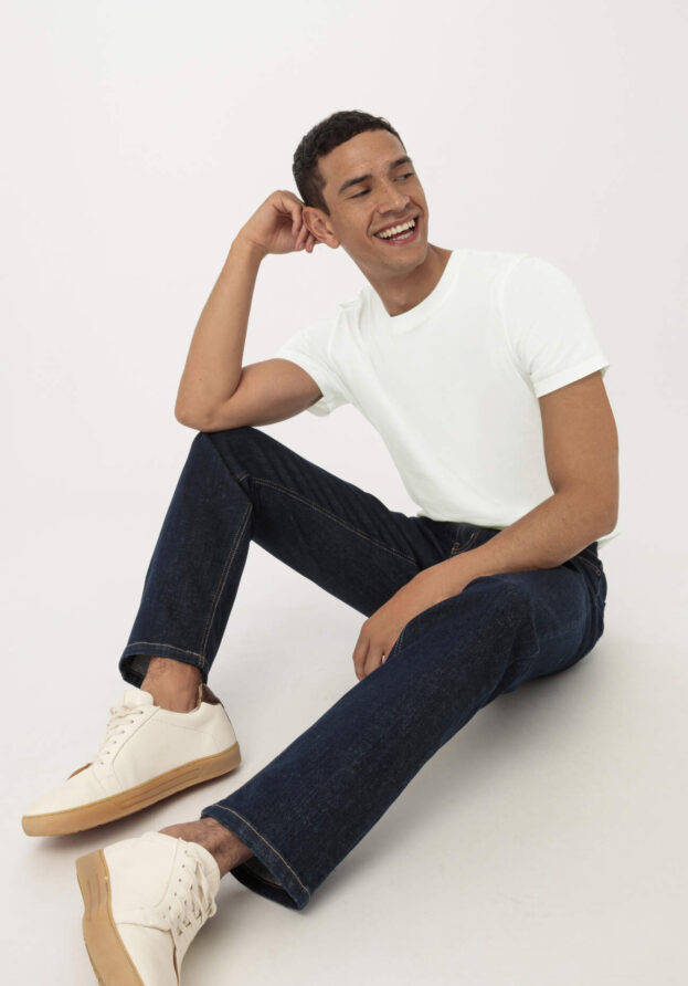 hessnatur Herren Jeans BEN Regular Straight aus Bio-Denim - blau - Größe 28/30