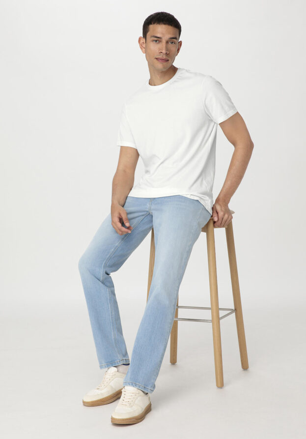 hessnatur Herren Jeans BEN Regular Straight aus Bio-Denim - blau - Größe 28/30