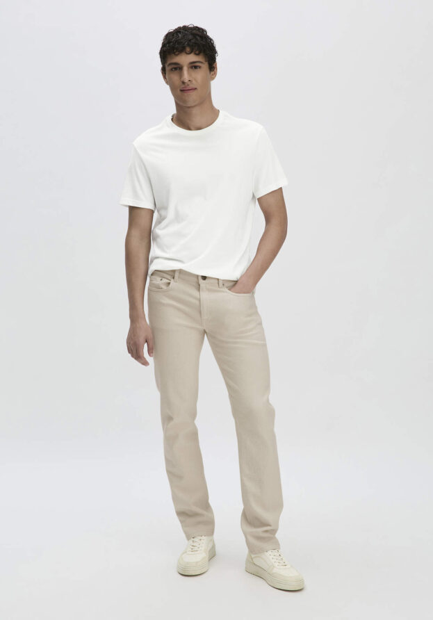 hessnatur Herren Jeans BEN Regular Straight aus Bio-Denim mit Hanf - natur - Größe 32/32