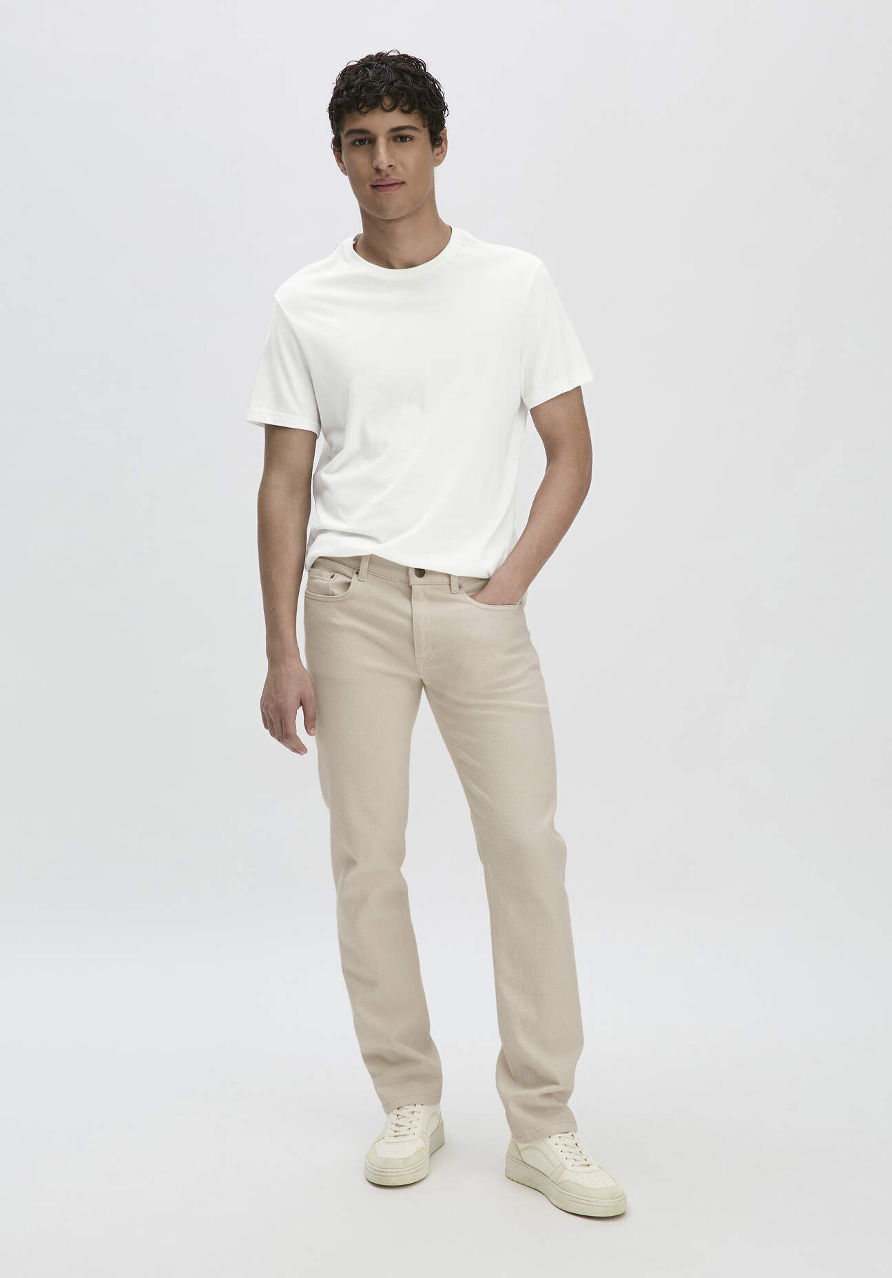 hessnatur Herren Jeans BEN Regular Straight aus Bio-Denim mit Hanf - natur - Größe 32/30