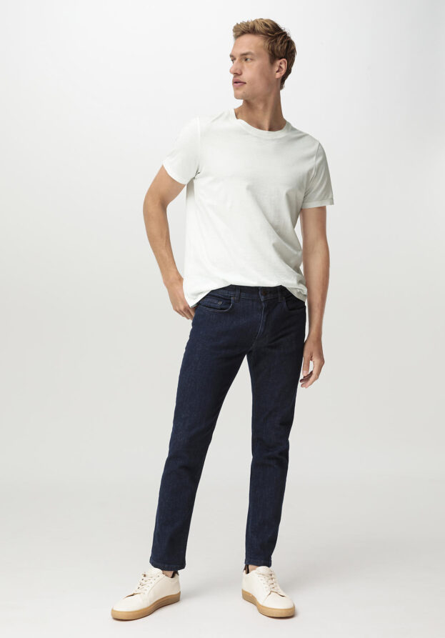 hessnatur Herren Jeans JASPER Slim aus Bio-Denim - blau - Größe 34/32