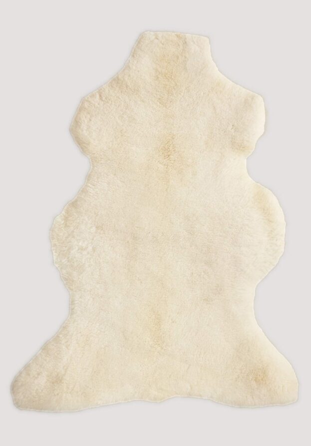 hessnatur Baby Lammfell Mimosa - natur - Größe 100 cm