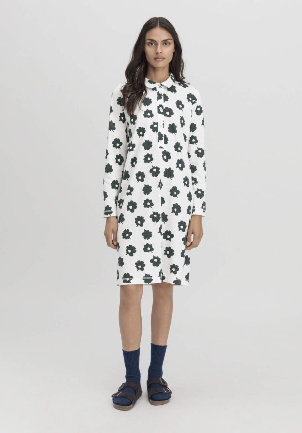 hessnatur Damen Nachthemd Oversize PURE COTTON aus Bio-Baumwolle - weiß - Größe 34