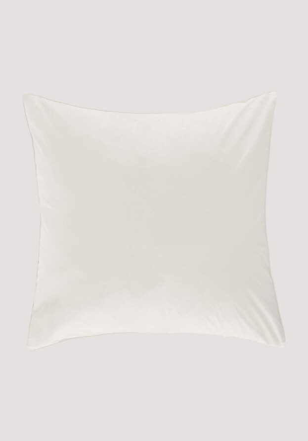 hessnatur Perkal Kissenbezug aus Bio-Baumwolle - weiß - Größe 40x80 cm