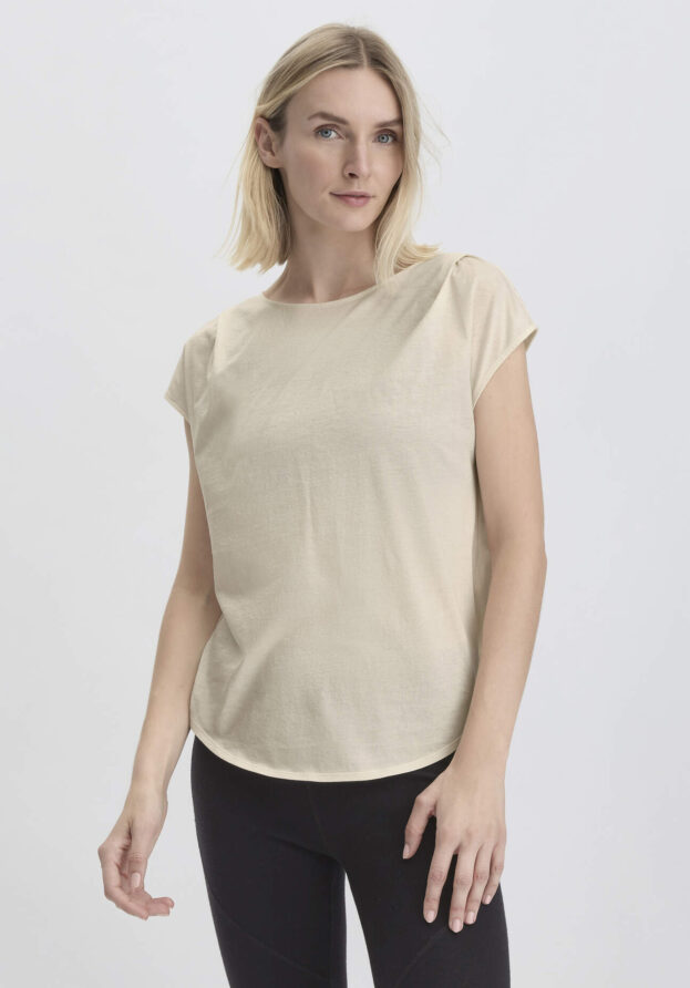 hessnatur Loungewear Shirt Relaxed ACTIVE LIGHT aus Bio-Baumwolle - natur - Größe 44