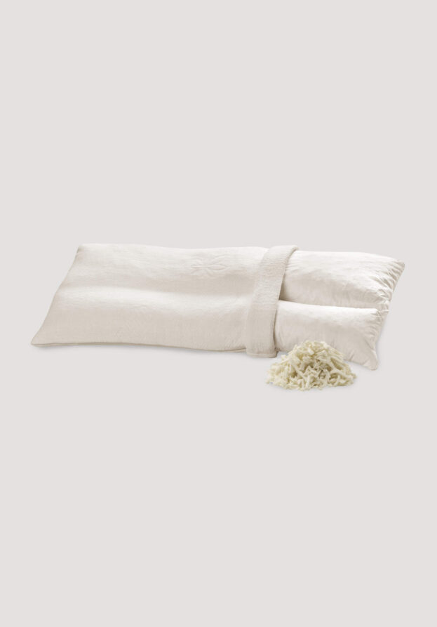 hessnatur Stützkissen Zirbe - natur - Größe 40x80 cm