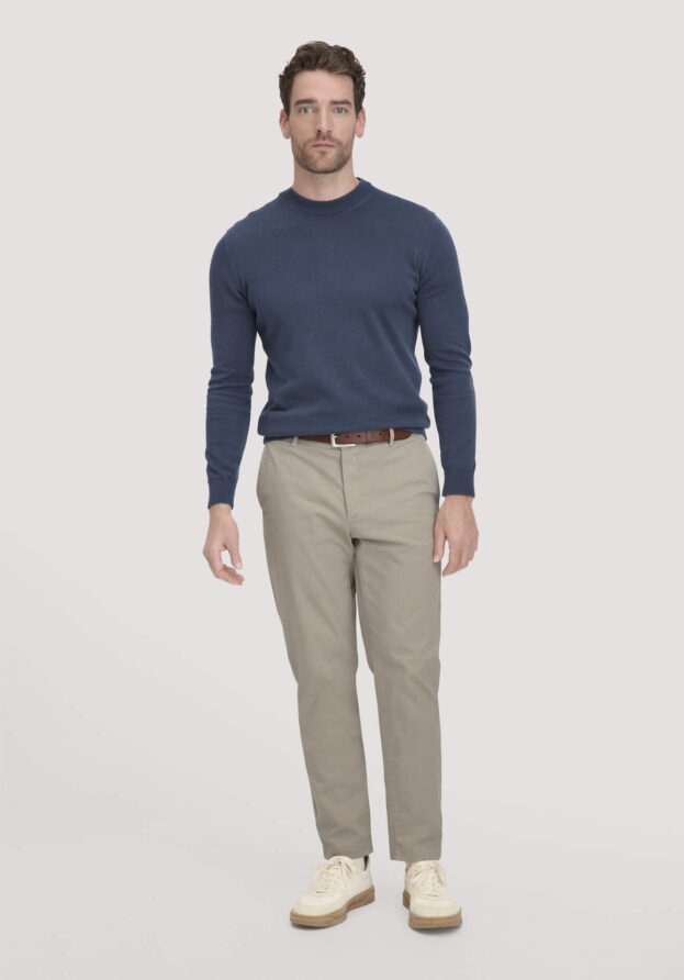 hessnatur Herren Chino LENN Regular aus Bio-Baumwolle - beige - Größe 33/30